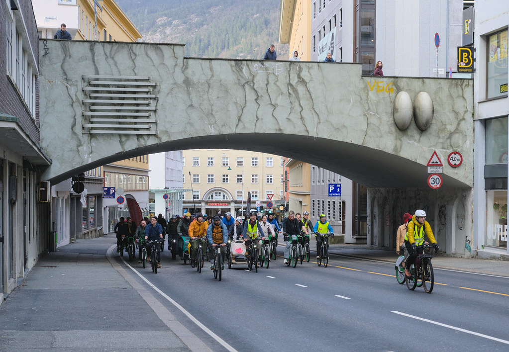 Bilde fra Critical Mass Bergen